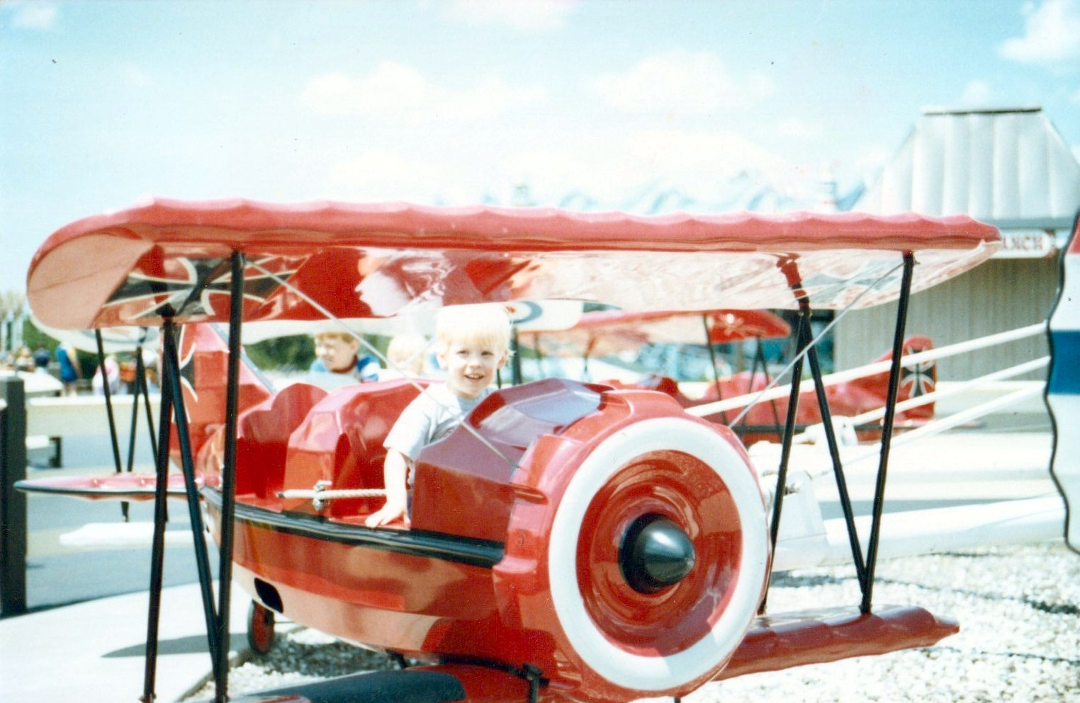 red_biplane